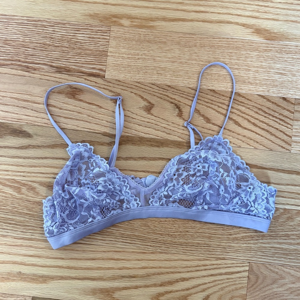 Lavender Lace Bralette